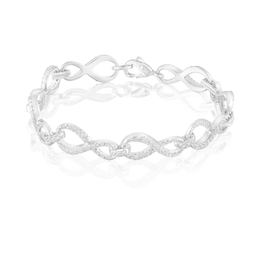 Pulsera Iduna | Pulsera De Oro Blanco