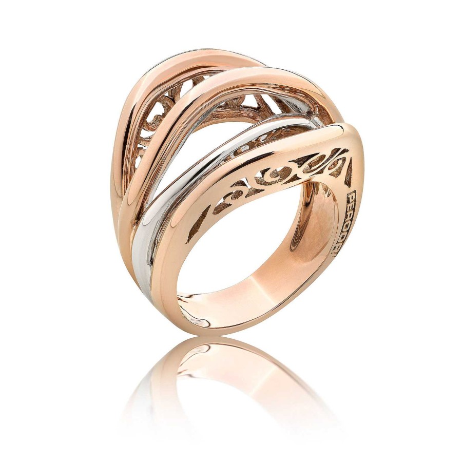 Sortija Forever joyas | Sortija Oro Blanco Y Oro Rosa