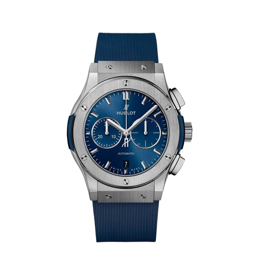 Relojes Hublot | Hublot Classic Chronograph Titanium Blue