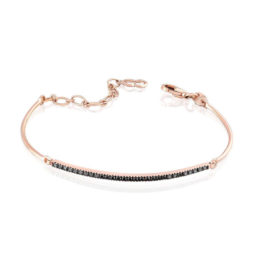 Pulsera Cisne | Pulsera De Oro Rosa