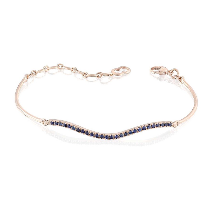 Pulsera Cisne | Pulsera De Oro Rosa