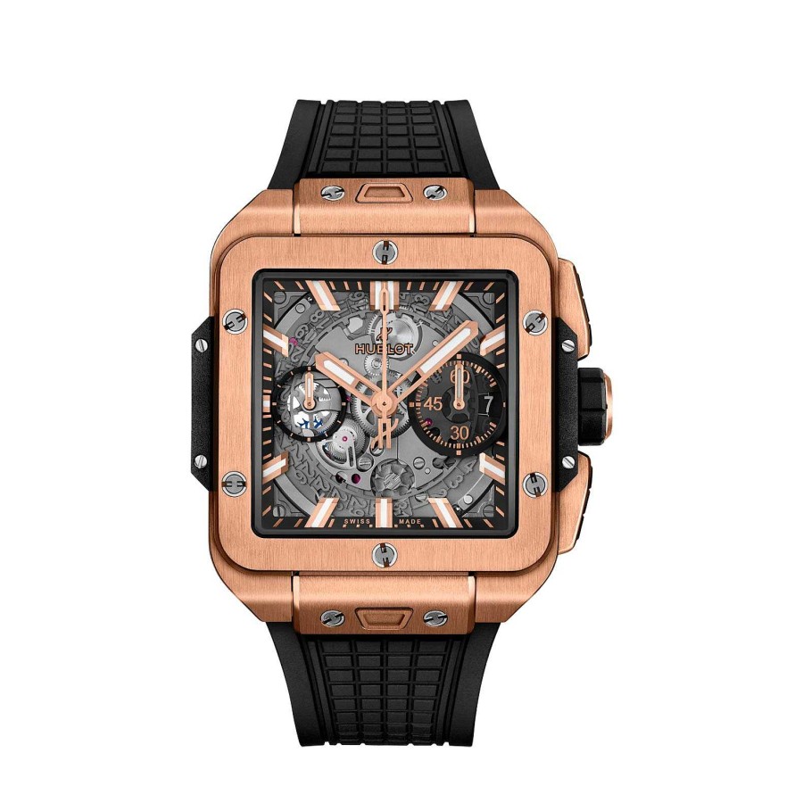 Relojes Hublot | Hublot Square Bang Unico King Gold