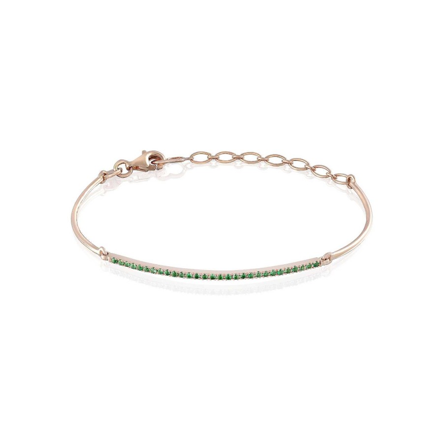 Pulsera Cisne | Pulsera De Oro Rosa