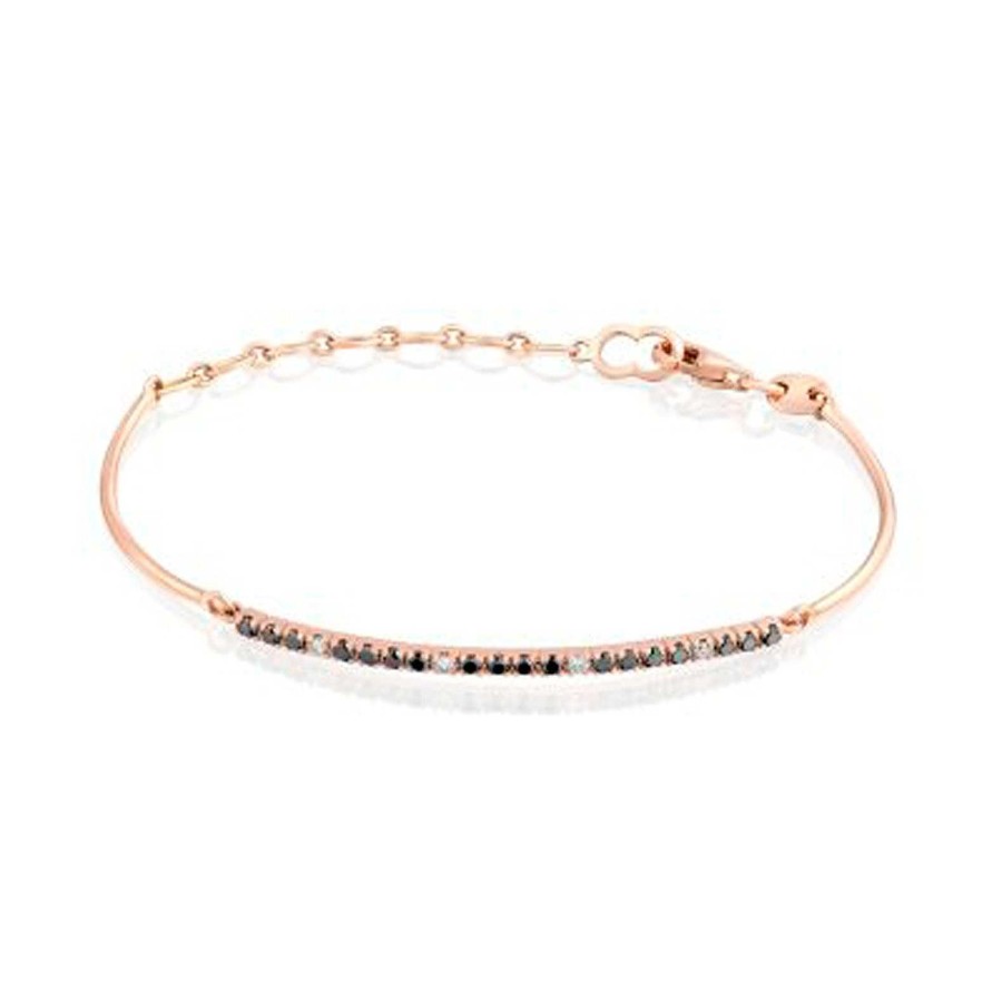 Pulsera Cisne | Pulsera Oro Rosa