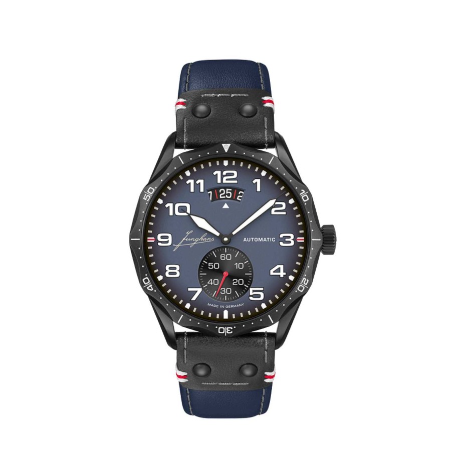 Relojes Junghans | Junghans Meister Pilot Automatic Navy Blue