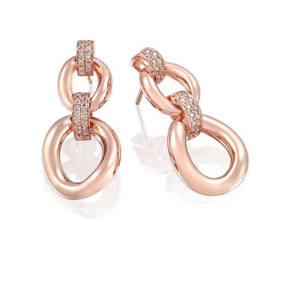 Pendientes Venus | Pendientes De Oro Rosa