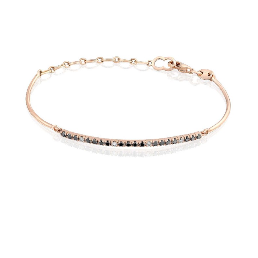 Pulsera Cisne | Pulsera Oro Rosa