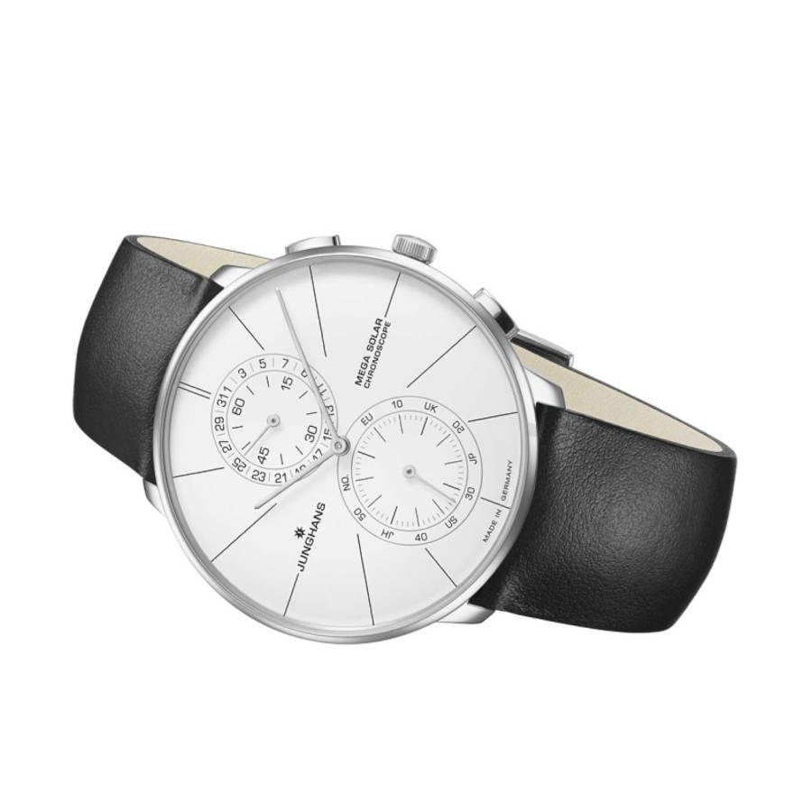 Relojes Junghans | Junghans Meister Fein Chronoscope Mega Solar